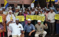 आरटीई रकमेची परिपूर्ती तातडीने करा : आम आदमी पार्टीचे आंदोलन
