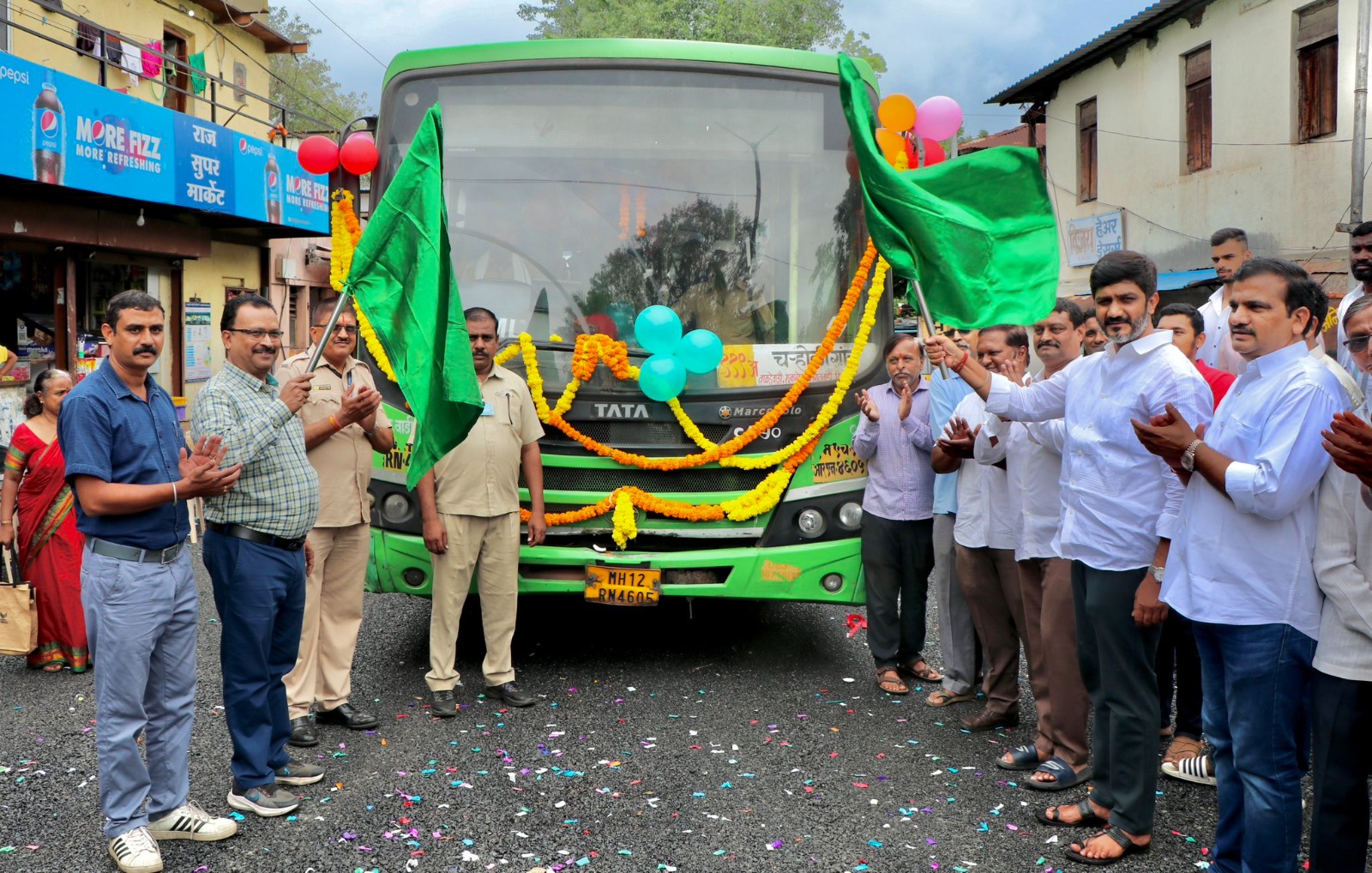 पुणेकरांसाठी महानगर परिवहन महामंडळातर्फे 2 नवीन बस मार्गांचे उद्घाटन