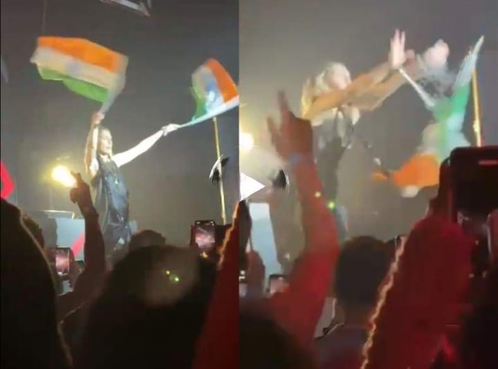 कार्यक्रमादरम्यान राष्ट्रध्वजाचा अनादर केल्याबद्दल गायकेवर कायदेशीर कारवाई