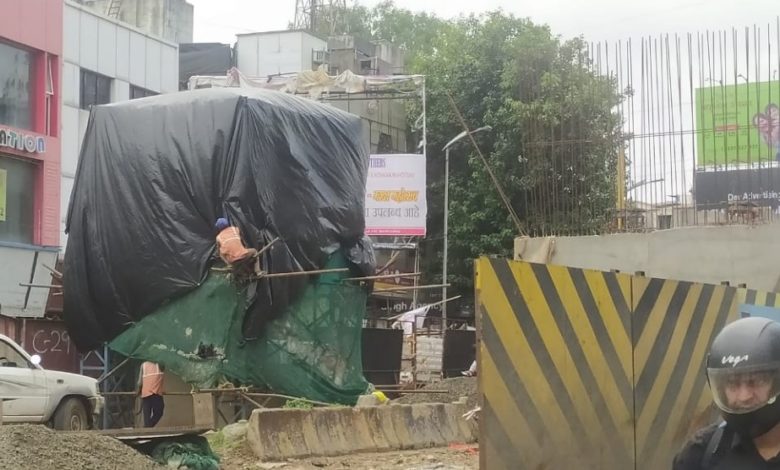 पुण्यातील सिंहगड रोड उड्डाणपुलाचा खांब पाडण्याची शक्यता : तपासणीत त्रुटी उघड