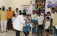 लायन्सच्या शिबिरात १४१ जणांची नेत्र तपासणी, चष्मे वाटप