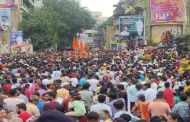पुण्यात दुसऱ्या दिवशी मिरवणूक सुरूच; चारही रस्त्यावर डीजेचा दणदणाट