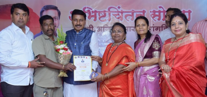 कै. भांगडिया स्मृती प्रित्यर्थ आरोग्य तपासणी शिबीर संपन्न