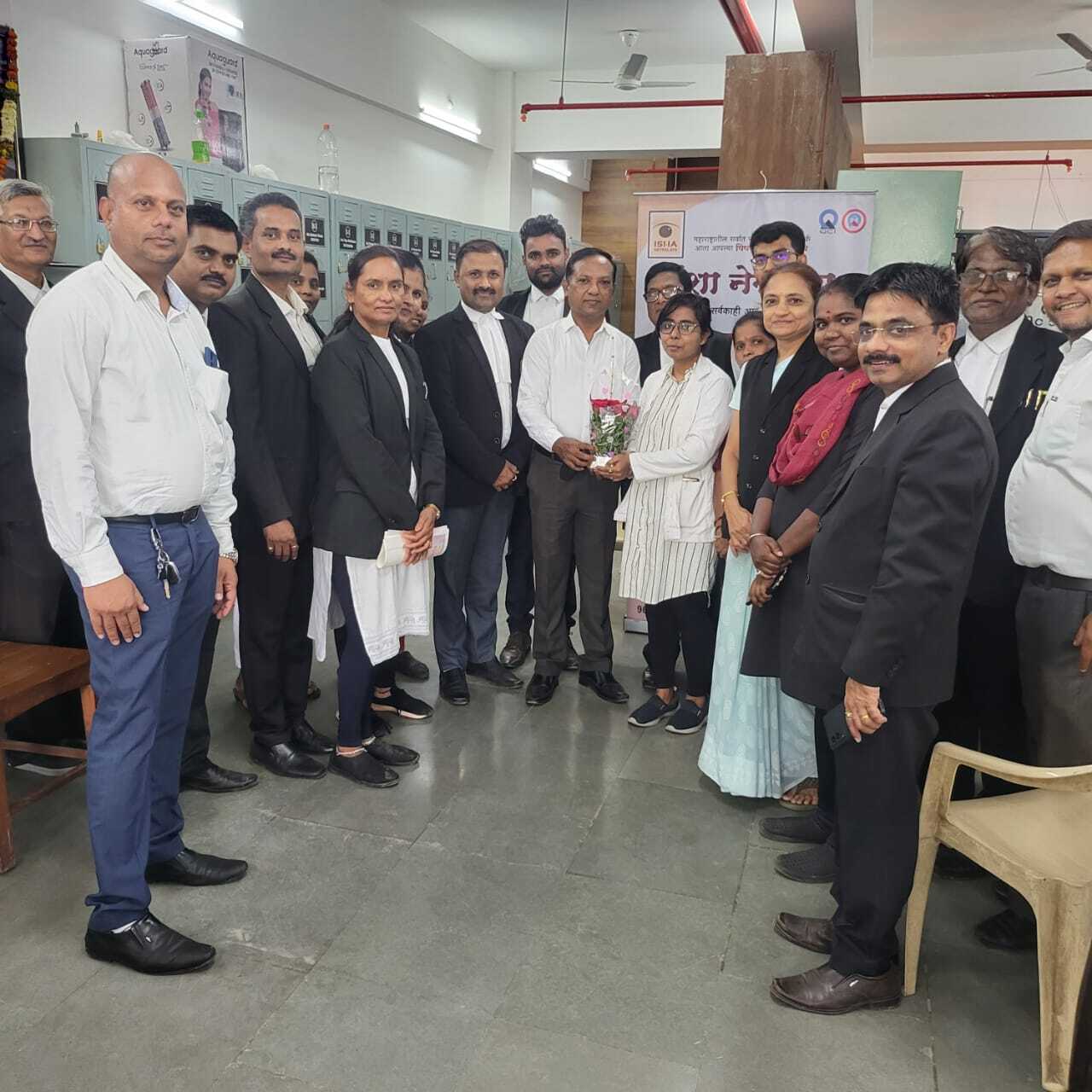 पिंपरी चिंचवड ॲडव्होकेट्स बार असोसिएशन तर्फे नेत्र तपासणीचा कार्यक्रम संपन्न