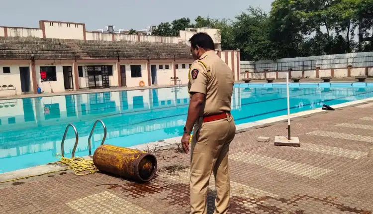 डॉ. बाबासाहेब आंबेडकर जलतरण तलावात गॅस गळती