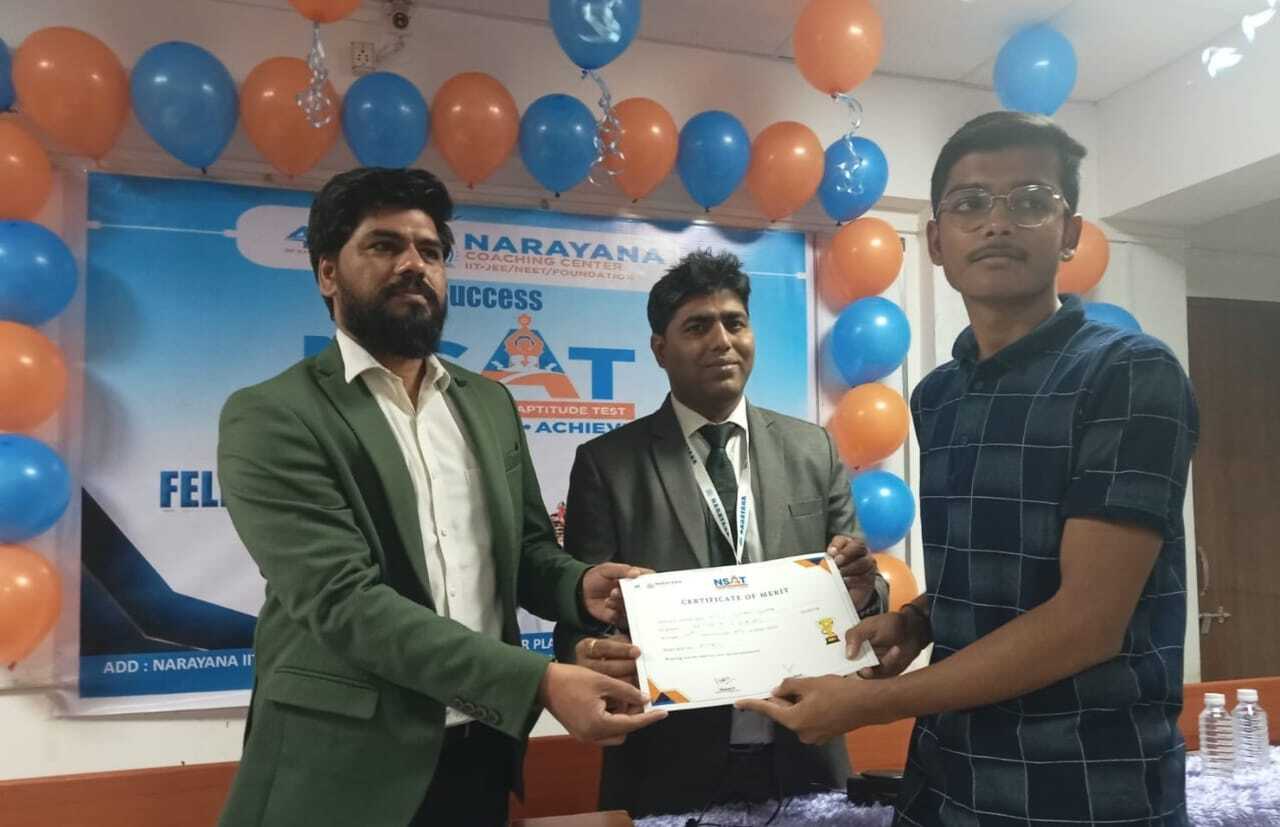 नारायणा स्कॉलिस्टीक शिष्यवृत्ती उच्च शिक्षणासाठी उपयुक्त - शंकरसिंह राठोड