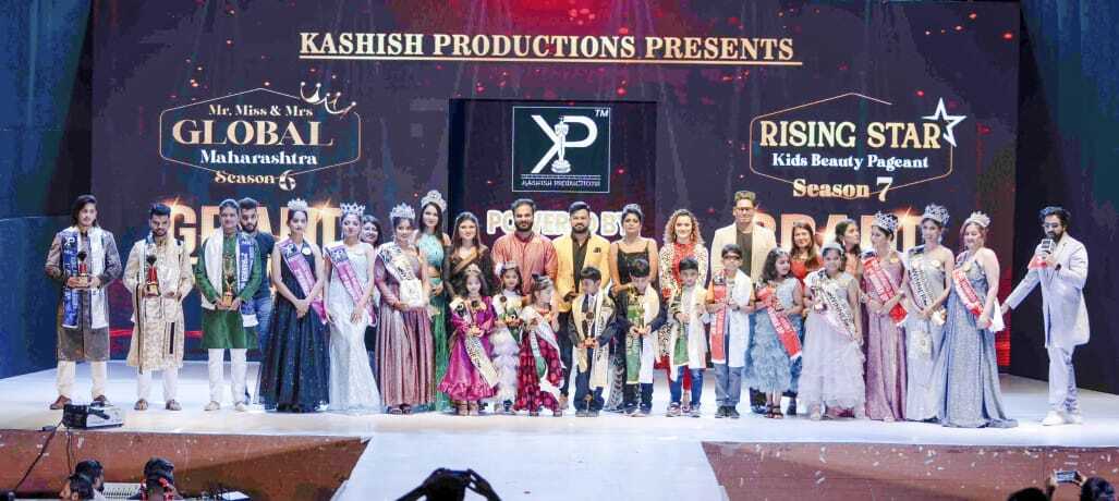 सामाजिक उपक्रमांसाठी 'ग्लोबल महाराष्ट्र फॅशन शो' मोठ्या दिमाखदार सोहळ्यात संपन्न