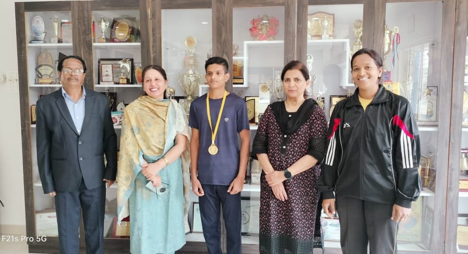 सार्थक जाधव ची राष्ट्रीय स्पर्धेसाठी निवड