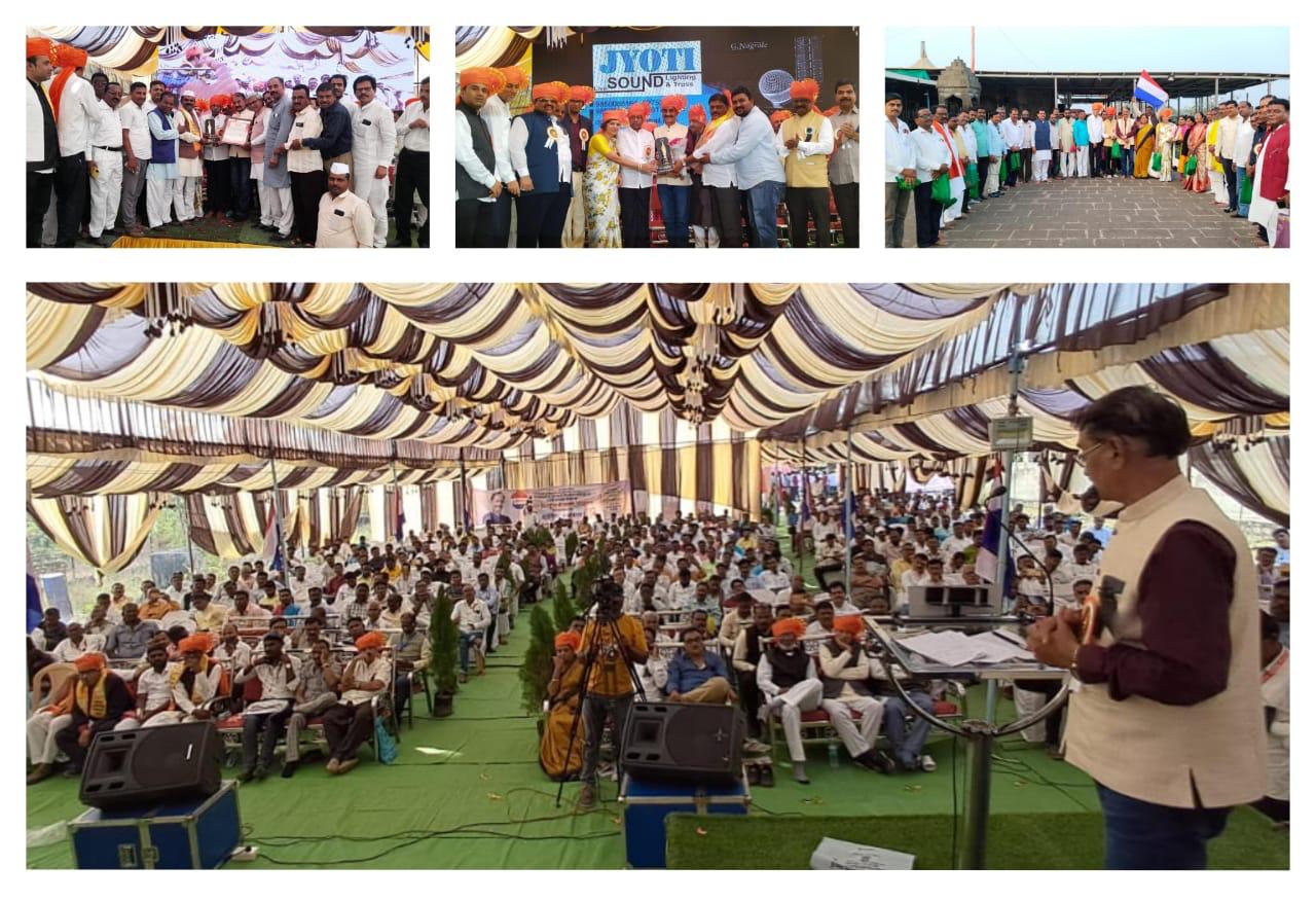 माहूर येथे राज्यस्तरीय पुरस्कार वितरण सोहळा व पत्रकारांचा मेळावा उत्साहात