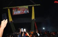 अजित गव्हाणे मित्र परिवाराकडून मनोज जरांगे पाटील यांचे जंगी स्वागत