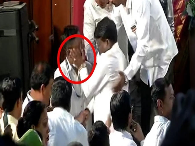 पोलिसावर हात उचलणं भाजप आमदार सुनील कांबळेंना भोवलं! गुन्हा दाखल