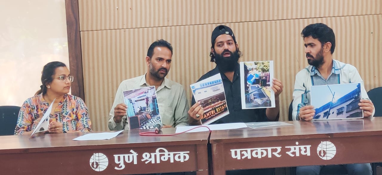 पालिकेच्या बेकायदेशीर कारवाईविरुद्ध धरणे आंदोलनाचा इशारा