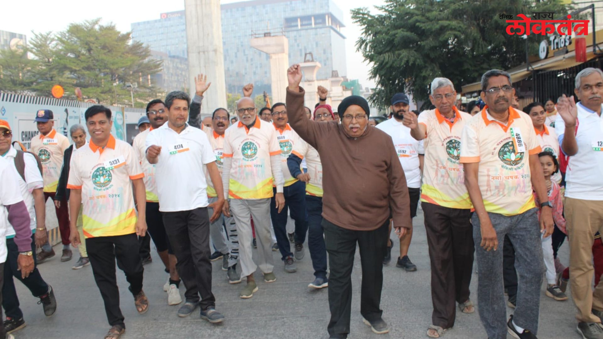 बाणेरकरांनी मनमुरादपणे लुटला फॅमिली वॉकेथॉनचा आनंद,भाजपाच्या वतीने आयोजित नमो करंडकला अभूतपूर्व प्रतिसाद