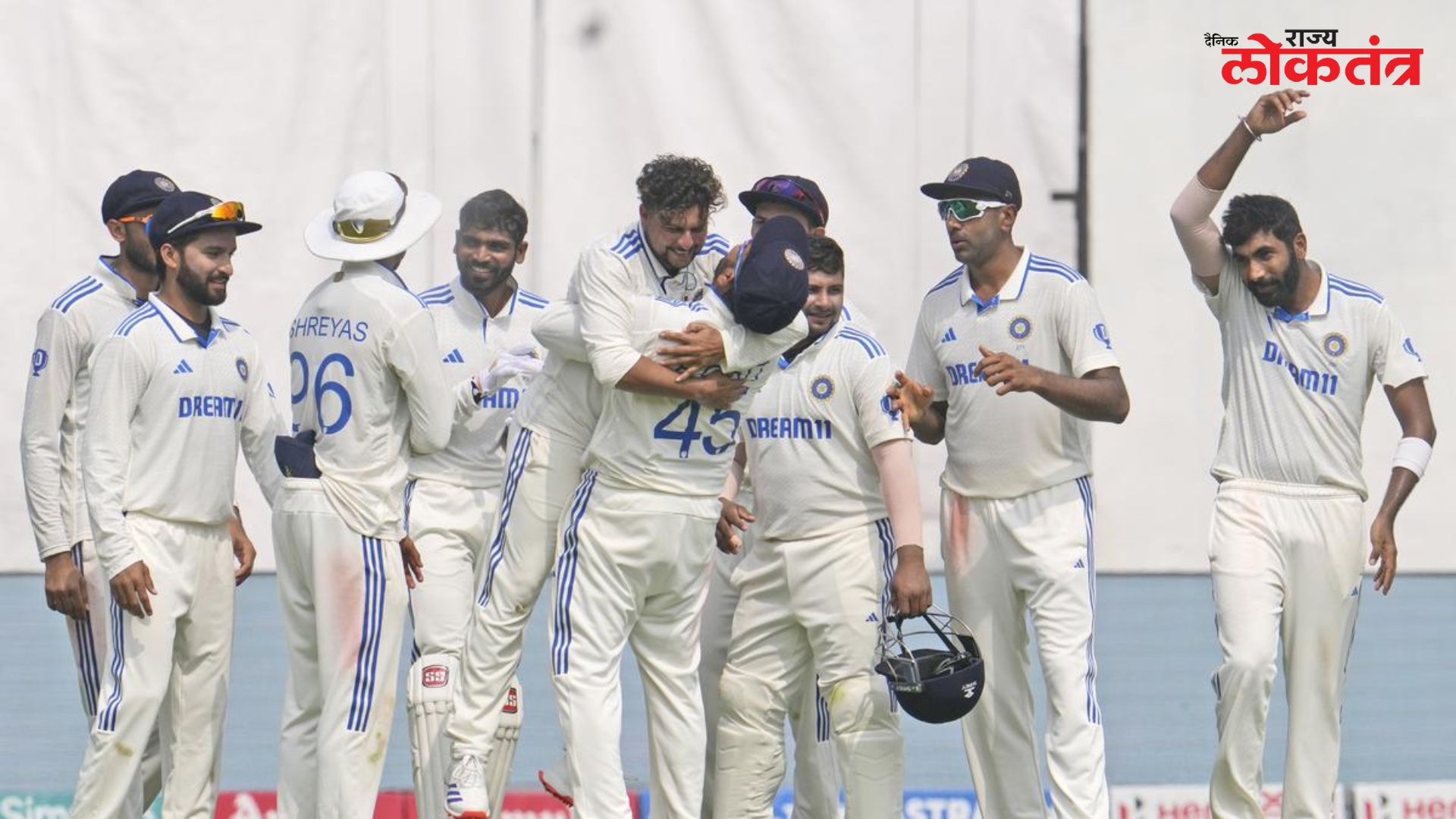 भारताच्या फिरकी पुढे फिका पडला बेसबॉल कसोटी मालिकेत १-१ अशी बरोबरी