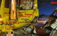 नवले पुलाजवळ पुन्हा अपघात; डंपरची ट्रॅव्हल्सला धडक, अपघातात सात जण जखमी