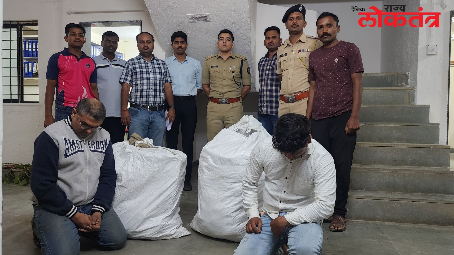 पोलीस अधीक्षक सत्यसाई कार्तीक यांची मटका अड्ड्यावर धडक कारवाई; एक लाखांचा मुद्देमाल जप्त