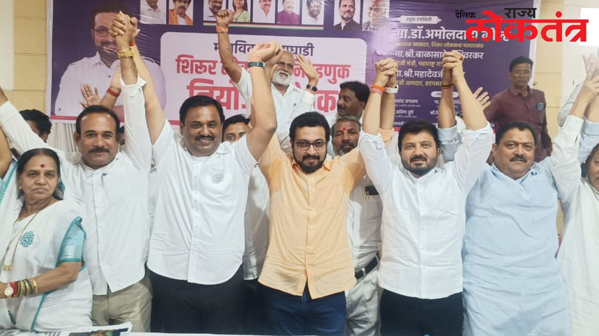 हडपसर मधून डॉ. अमोल कोल्हे यांनी निवडणुकीचे रणशिंग फुंकले 