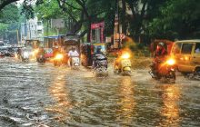 जंगली महाराज रस्त्यावरील पाणी साचा रोखण्याचे काम महापालिकेने घेतले हाती