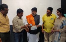 द्योगमंत्री उदय सामंत यांची हातकागद संस्था संशोधन, प्रशिक्षण विभागास भेट