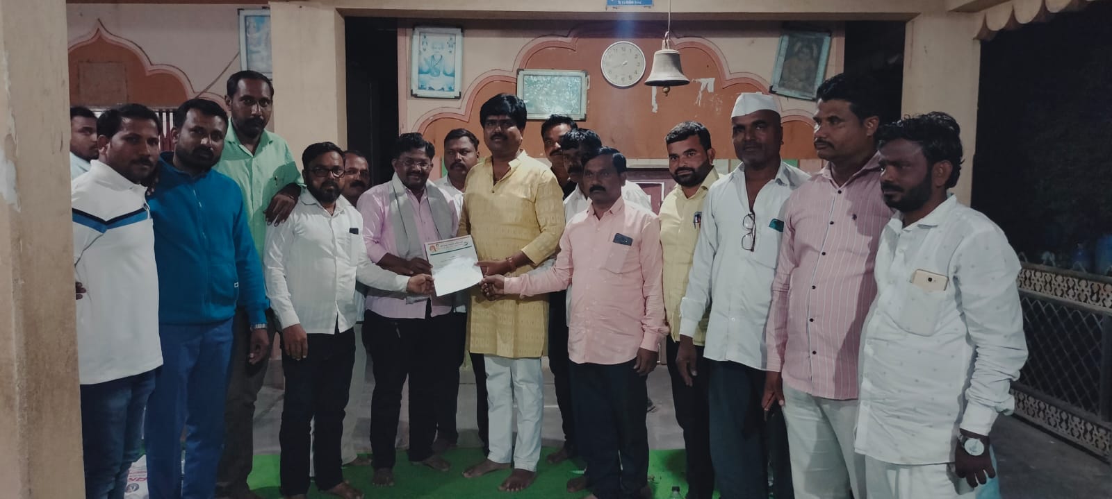 विकास भोसले यांची राष्ट्रवादी काँग्रेस पक्ष इंदापूर तालुका कार्याध्यक्ष पदी निवड