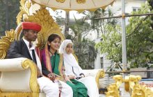 महात्मा फुले  अभिवादन मिरवणुकीत १० हजार विद्यार्थ्यांचा सहभाग