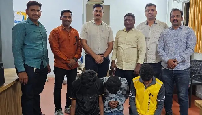 मारहाण करुन जबरी चोरी करणाऱ्या आरोपींना कोंढवा पोलिसांकडून अटक
