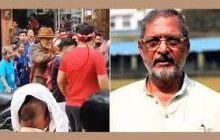 नाना पाटेकरांकडून चाहत्याला चापट मारल्याचा व्हिडिओ व्हायरल; नाना पाटेकरांचे स्पष्टीकरण