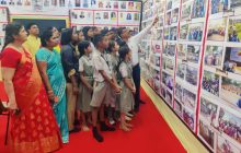 एच. ए. स्कूल पिंपरी च्या हीरक महोत्सवी वर्षानिमित्त कलादालनाचे उद्घाटन