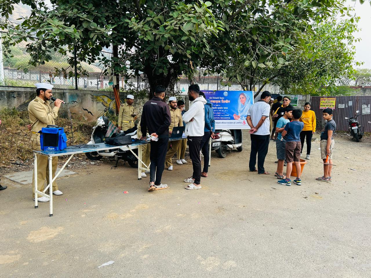 संत निरंकारी मिशनद्वारा भोसरी येथे विशाल रक्तदान शिबिराचे आयोजन
