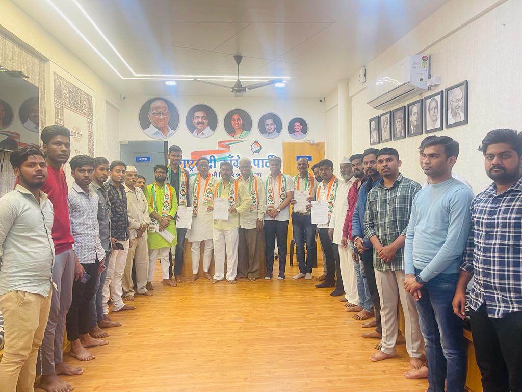 राष्ट्रवादी काँग्रेस सामाजिक न्याय विभागाची कार्यकारिणी अध्यक्ष मयुर जाधव यांच्याकडून जाहीर