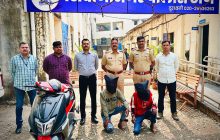 जबरी चोरी करणाऱ्या आरोपींना पोलिसांकडून सहा तासात अटक