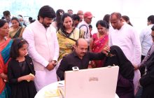 पद्मावती फाउंडेशनच्या वतीने रक्तदान आणि नेत्र तपासणी शिबिर संपन्न