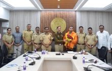पोलीस उपायुक्त सुहेल शर्मा यांचा पुणे पोलीस आयुक्त कार्यालयात निरोप समारंभ