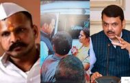 कुख्यात गँगस्टर शरद मोहोळच्या पत्नी स्वाती मोहोळ यांनी घेतली राज्याचे गृहमंत्री देवेंद्र फडणवीस यांची भेट