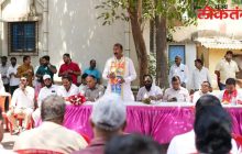 आमच्या हातातील 'मशाल' विरोधकांना भस्म करेल - बबनदादा पाटील; पनवेल विधानसभेत संजोग वाघेरे यांच्या प्रचारार्थ गावभेट दौरा